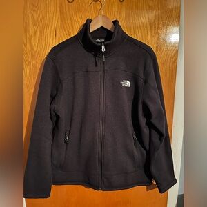 THE NORTHFACE MEN’S Black Knit Full Zip Jacket